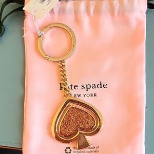 Kate Spade iconic spade key fob